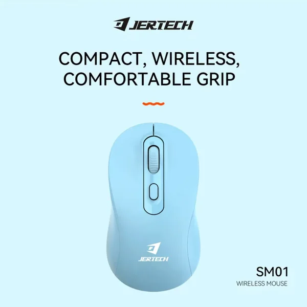 Mouse Jertech Sm-01 Inalámbrico 2.4g 1200 Dpi