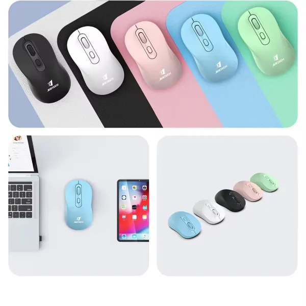 Mouse Jertech Sm-01 Inalámbrico 2.4g 1200 Dpi