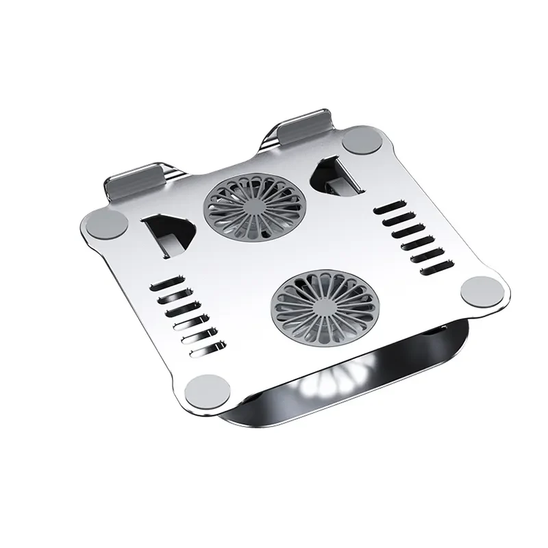Soporte Computador Reclinable Aluminio Con Ventilador T619 (1)