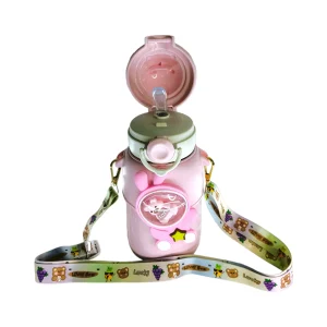 Termo Infantil Cute Bunny con Correa Ajustable